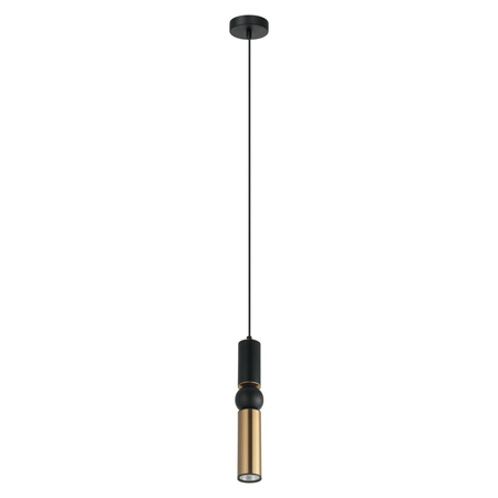Lampa wisząca Italux Isidora PND-14290-1-BK-BRO Czarny, brąz antyczny