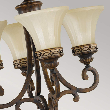 Żyrandol Elstead Lighting Drawing Room brązowy FE-DRAWING-ROOM4