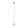 Lampa zewnętrzna ANA Nowodvorski 10502 czarny