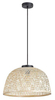Lampa wisząca Rabalux Rattan 72025 czarny