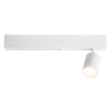Milagro Lampa Sufitowa Magnet 5W+1xGU10 3000/4000K Biały ML1131 CZARNY