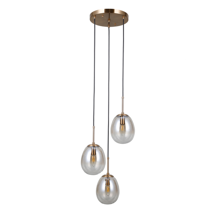 Lampa wisząca Italux PND-40825-3-GD Złoty