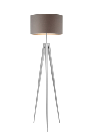 Lampa podłogowa SINTRA GREY Azzardo AZ2411 chrome / grey