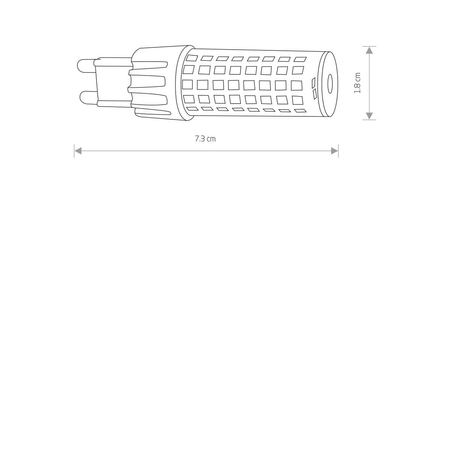 Żarówka BULB LED G9, 7W Nowodvorski 10933 