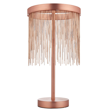 Lampa stołowa Endon Lighting Zelma 92179 miedziany