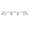 Sollux Lighting Plafon RING 6L czarny SL.0334