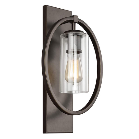 Kinkiet Elstead Lighting Marlena brąz FE-MARLENA1-ANBZ