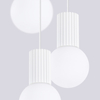 Sollux Lighting Lampa wisząca HALO 3P biała SL.1710