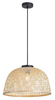 Lampa wisząca Rabalux Rattan 72025 czarny