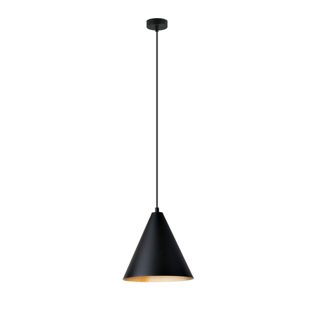 Lampa wisząca REBEL 1 Emibig 1271/1 czarny/złoty