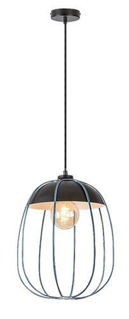 Lampa wisząca Rabalux Svens 72024 czarny matowy
