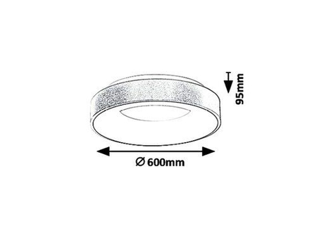 Lampa sufitowa Rabalux Carmella 5053 złoty
