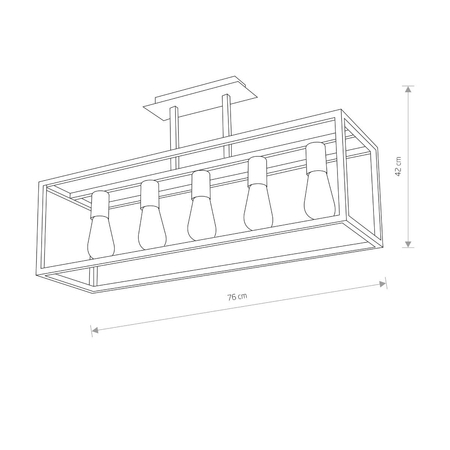 Plafon Nowodvorski 9047 Crate