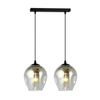 Lampa wisząca ISTAR 2 BL GRAFIT Emibig 680/2 czarny