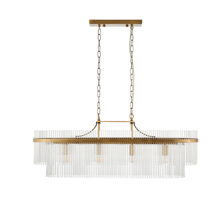 Lampa wisząca Endon Lighting Marietta 112573 mosiądz