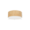 Milagro Lampa sufitowa Cork 3xE27 Ø50cm Biały / Korek MLP7521 BIEL / KOREK