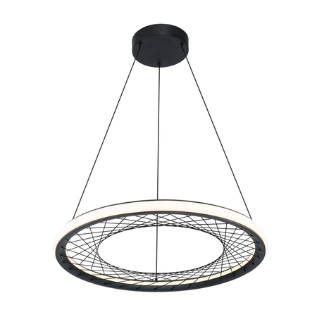 Milagro Lampa wisząca NEST 43W LED śr. 61cm ML0524 CZARNY