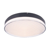 Plafon Maxlight C0218 czarny/chrom