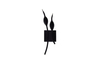 Kinkiet SNAKE WALL BLACK Azzardo AZ1018 black