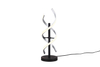 Lampa stołowa Trio 541810205 czarny/srebrny