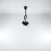 Sollux Lighting Lampa wisząca DIEGO 5 czarna SL.0574