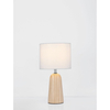 Lampa biurkowa Luces Exclusivas LE44297 drewno jasne i ciemne, biały