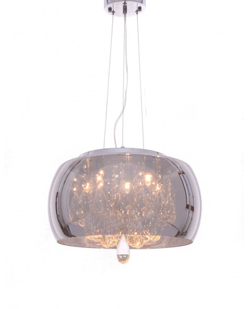 Lampa wisząca Lumina Deco LDP 8066-400 (CHR) Tosso D40