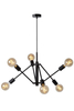 Lampa wisząca Lucide LESTER 21424/06/30 czarny