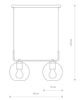 Lampa wisząca Nowodvorski Monaco II-9363