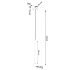 Sollux Lighting Lampa wisząca PASTELO 1 beżowa SL.1512