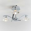 Lampa sufitowa Endon Lighting Langella LANGELLA-3CH chrom