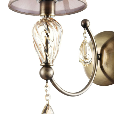 Kinkiet Maytoni RC855-WL-01-R Murano - Brąz