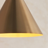 Lampa wisząca Endon Lighting Cape 102891 mosiądz
