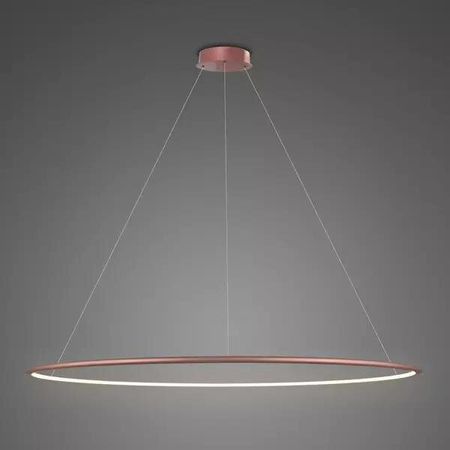Lampa wisząca Ledowe Okręgi No.1 150cm 3k Różowe Złoto Dali