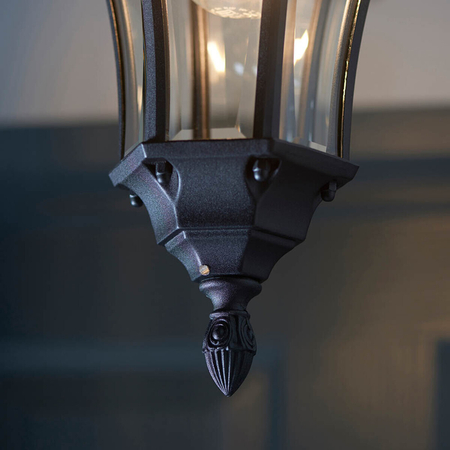 Endon Lighting Lampa zewnętrzna wisząca YG-3503 czarny