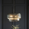 Lampa wisząca Endon Lighting Ridgeton 110944 mosiądz