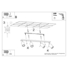 Sollux Lighting Plafon RING 6L beżowy SL.1499