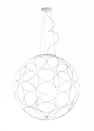 Lampa wisząca Fabbian F30A03A01 Giro F30 Ø 33 7/16" White