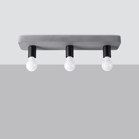 Sollux Lighting Plafon TELESTO biały/ciemny brąz SL.1392