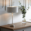 Lampa stołowa Endon Lighting Highclere 100646 chrom