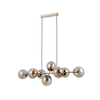 Lampa wisząca Italux Molite PND-1098-8-GD Złoty