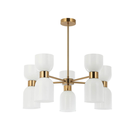 Lampa wisząca Italux Monza PND-57602-5-BRO Mosiężny