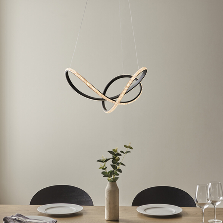 Lampa wisząca Endon Lighting Francisca 102256 czarny
