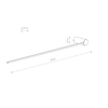 Kinkiet ARM LED L Nowodvorski 10856 czarny