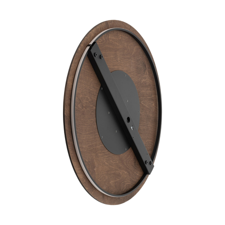 Kinkiet Nowodvorski RING TIMBER LED 11292 Ciemne drewno