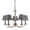 Lampa wisząca Italux Zanobi PND-43272-5 Brąz antyczny