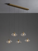 Lampa wisząca Luces Exclusivas NAYARIT złoty LE42902