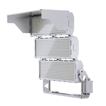 Wysokomasztowa lampa LED Greenie Mastray 30° 1500W 170lm/W do precyzyjnego oświetlenia dużych powierzchni 5000K