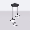 Sollux Lighting Lampa wisząca HYPERION 3P czarny SL.1359