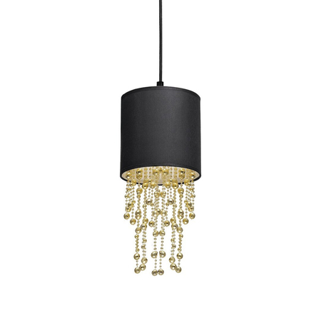 Milagro Lampa wisząca ALMERIA BLACK/GOLD 1xE27 MLP6439 CZARNY / ZŁOTY